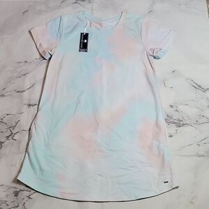 The Southern Shirt Co Watercolor T-Shirt Dress